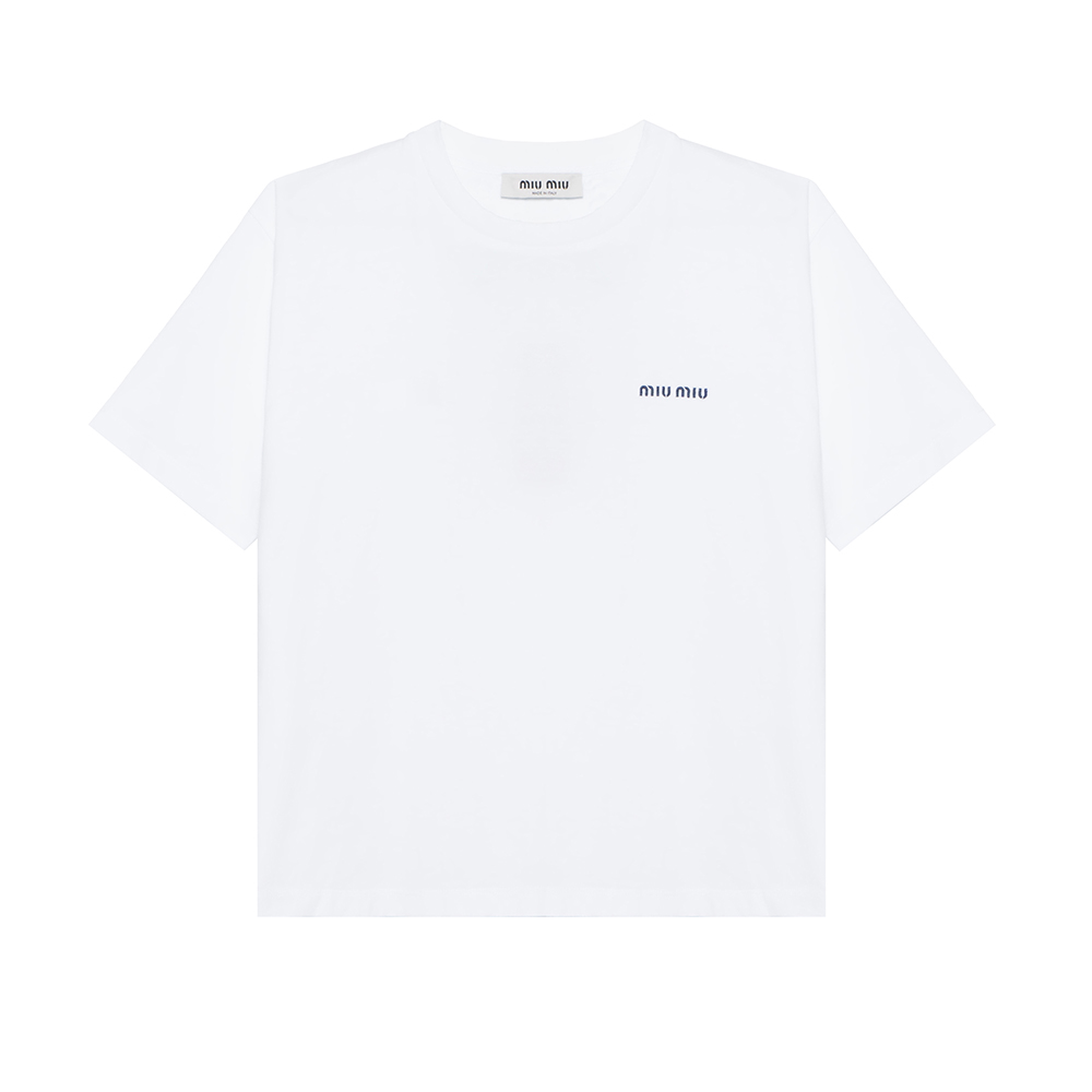 MIU MIU T-Shirts Women's White - POIZON