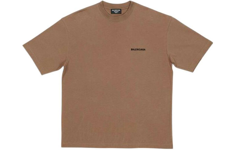 Balenciaga Paris Moon T-shirt Oversized 'Black Faded