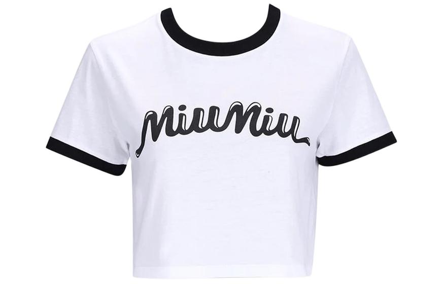 MIU MIU T-Shirts on Sale & Authentic - POIZON
