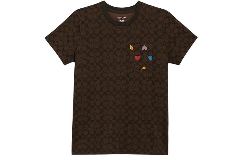 Coach Brown Tops on Sale & Authentic - POIZON