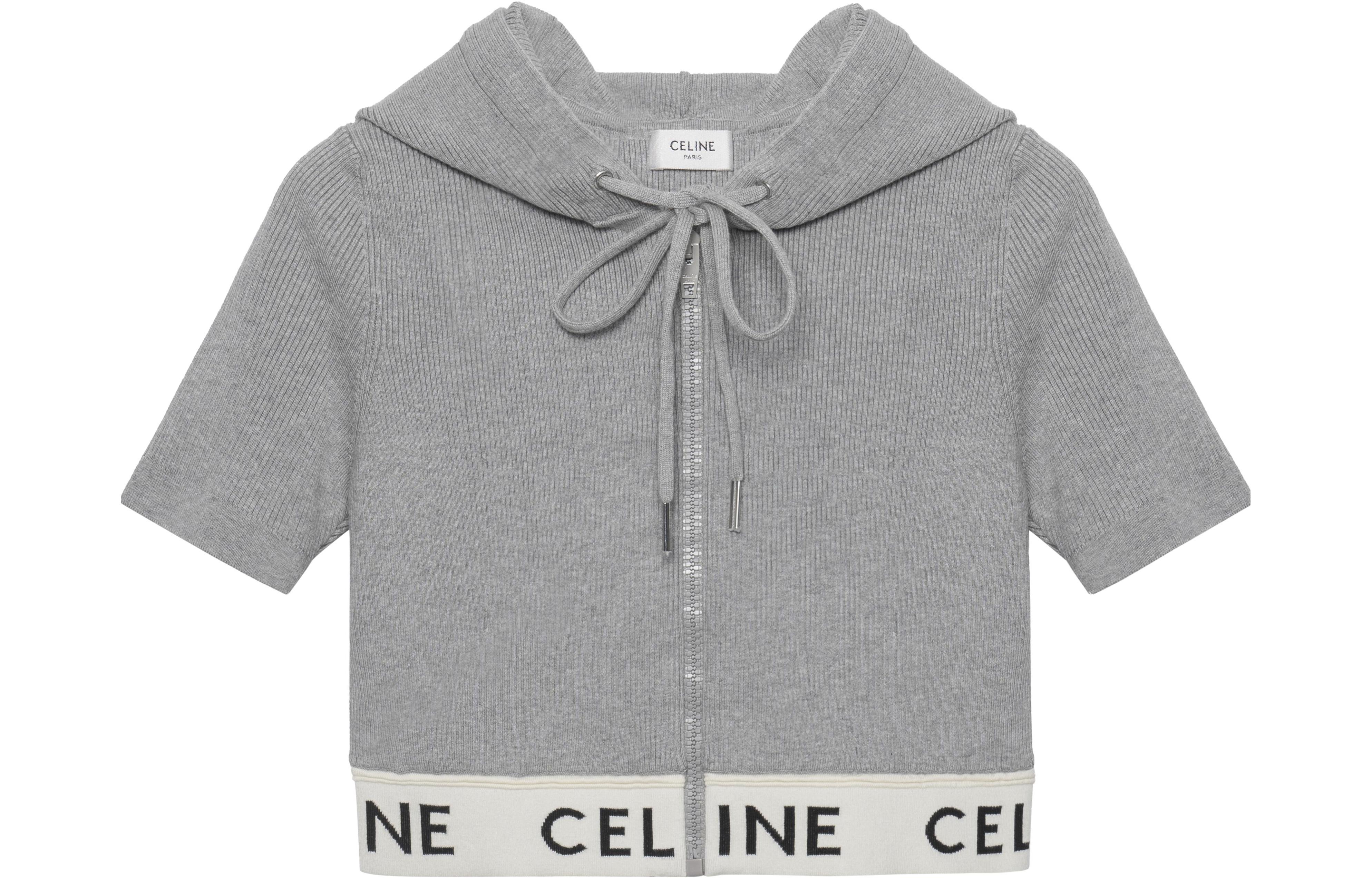 CELINE Sweatshirts Women's Gray - POIZON
