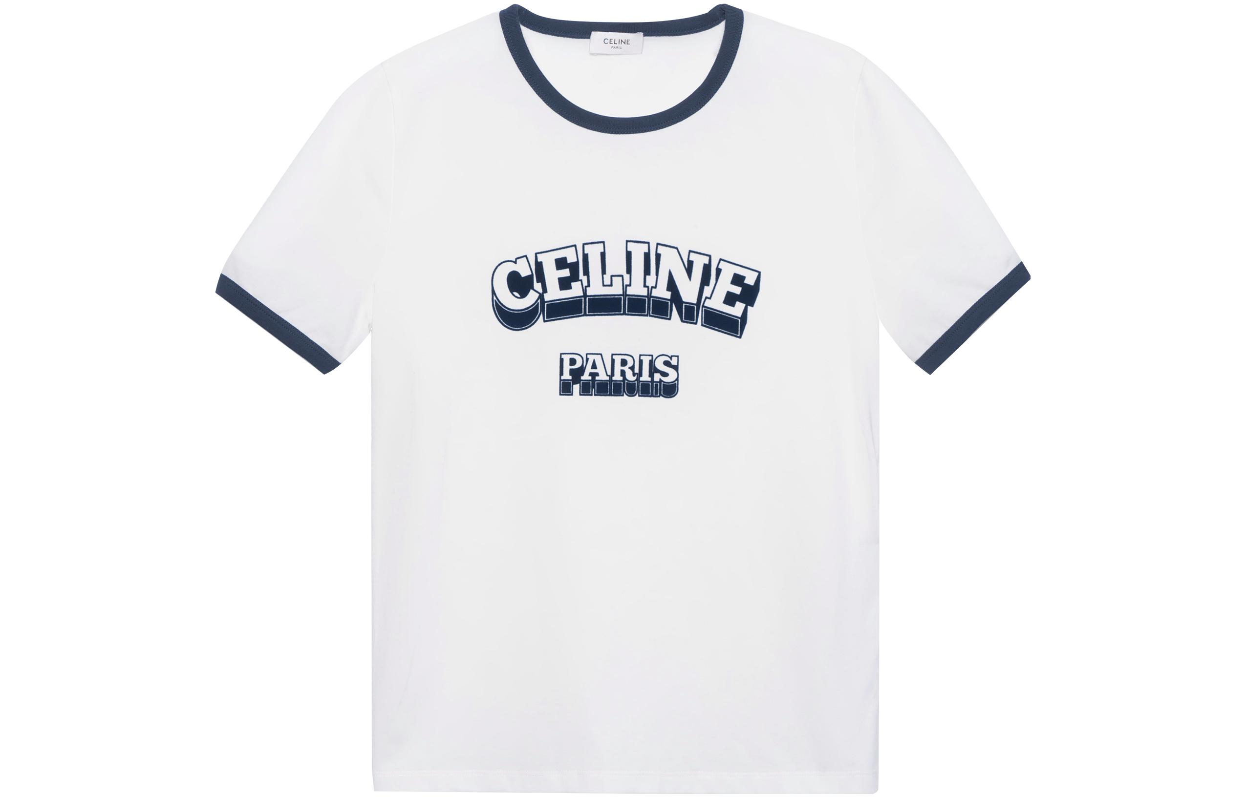 CELINE Paris 70s T-shirt in Cotton Jersey - Cheap Rcj Jordan