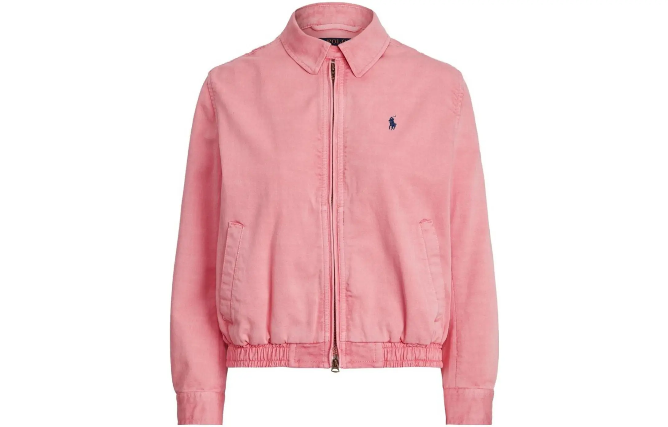 Pink Casual Polo Collar Jacket KIP0001