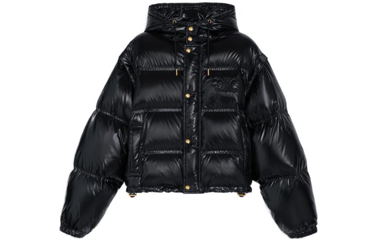 ［大人気！］CELINE Cropped jacket RV045079412CR CELINE HOMME Slim-Fit Cropped Textured-Leather Biker Jacket