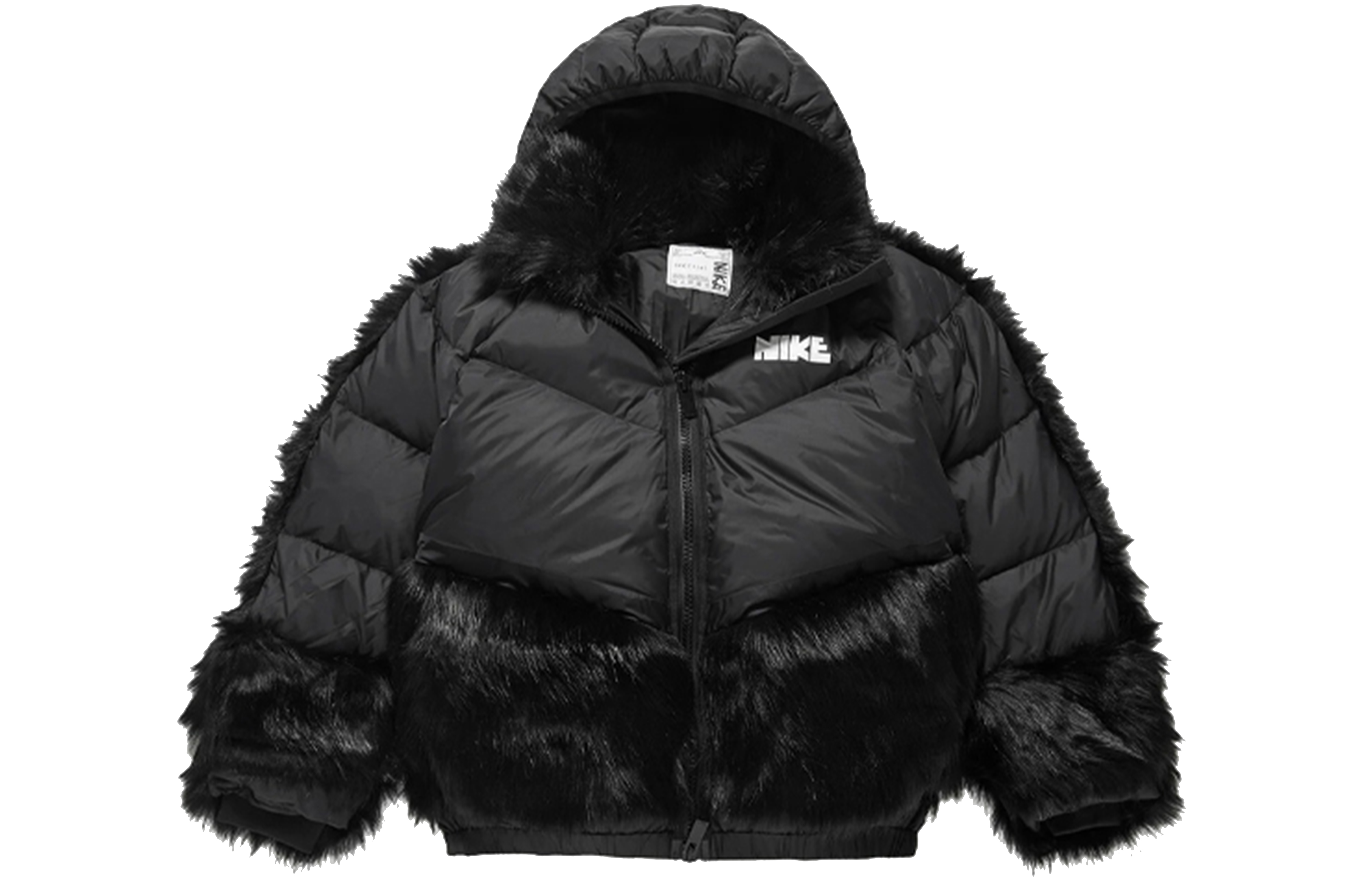 Nike X Sacai Women's Parka 'Black' - POIZON Nike X Sacai Women's Parka 'Black' - POIZON