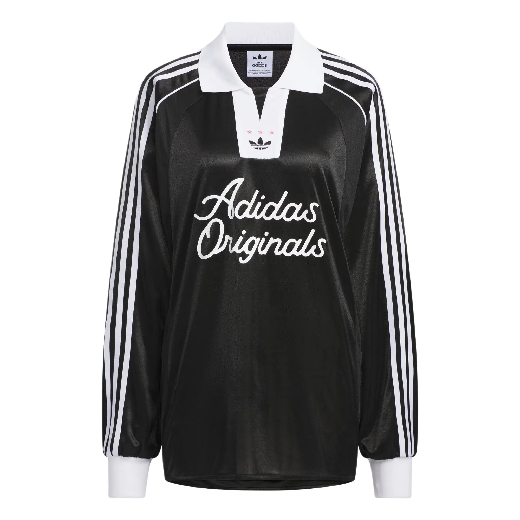 Adidas Originals LONG SLEEVE SOCCER JERSEY Polo Shirt