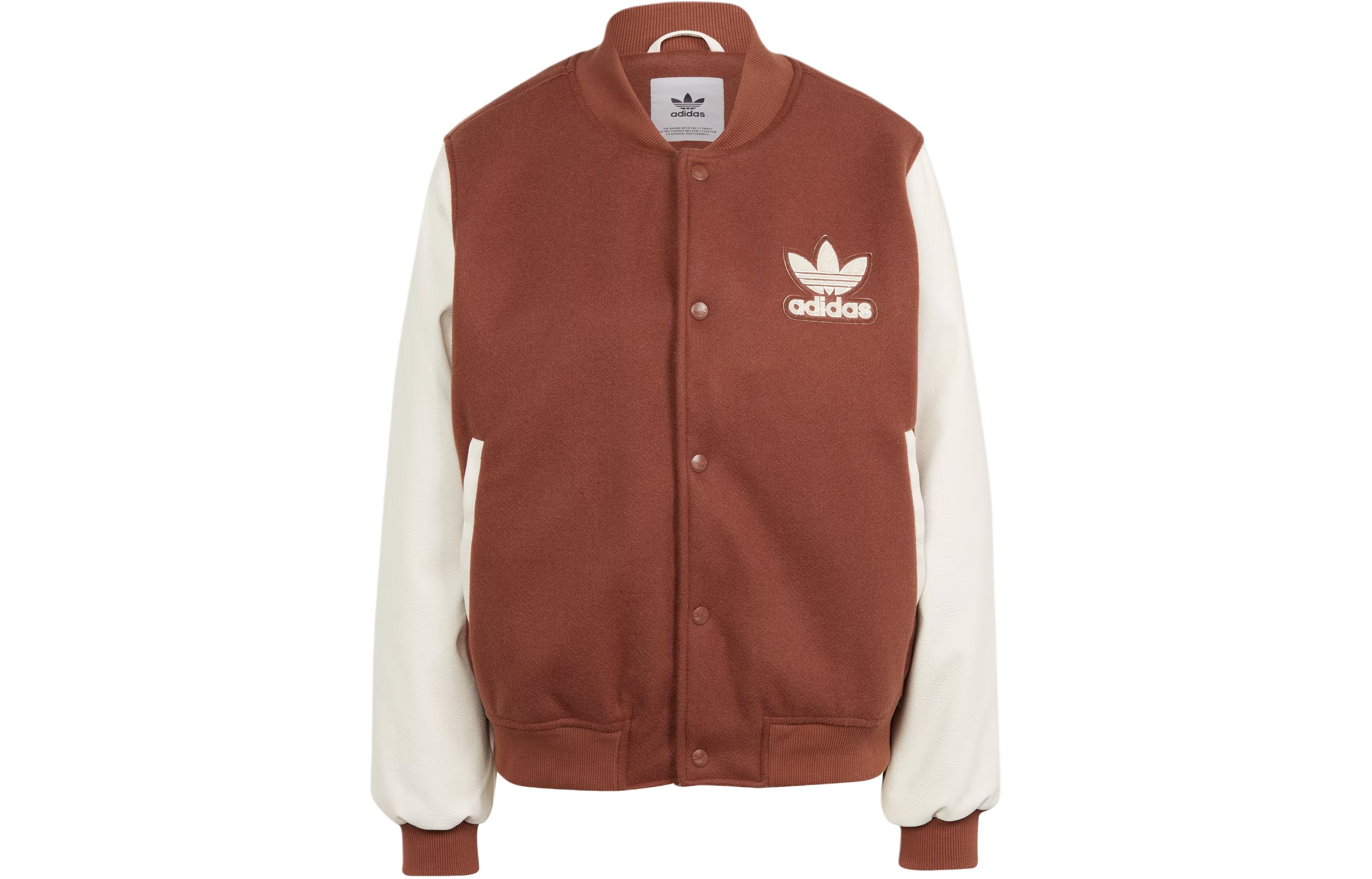 Adidas Originals VRCT Jackets Women's Brown - POIZON