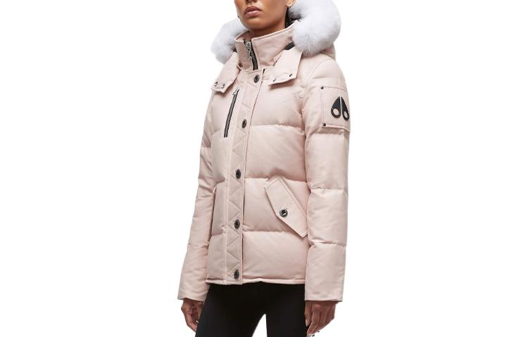 Moose Knuckles Down Jackets Women's Pink - POIZON