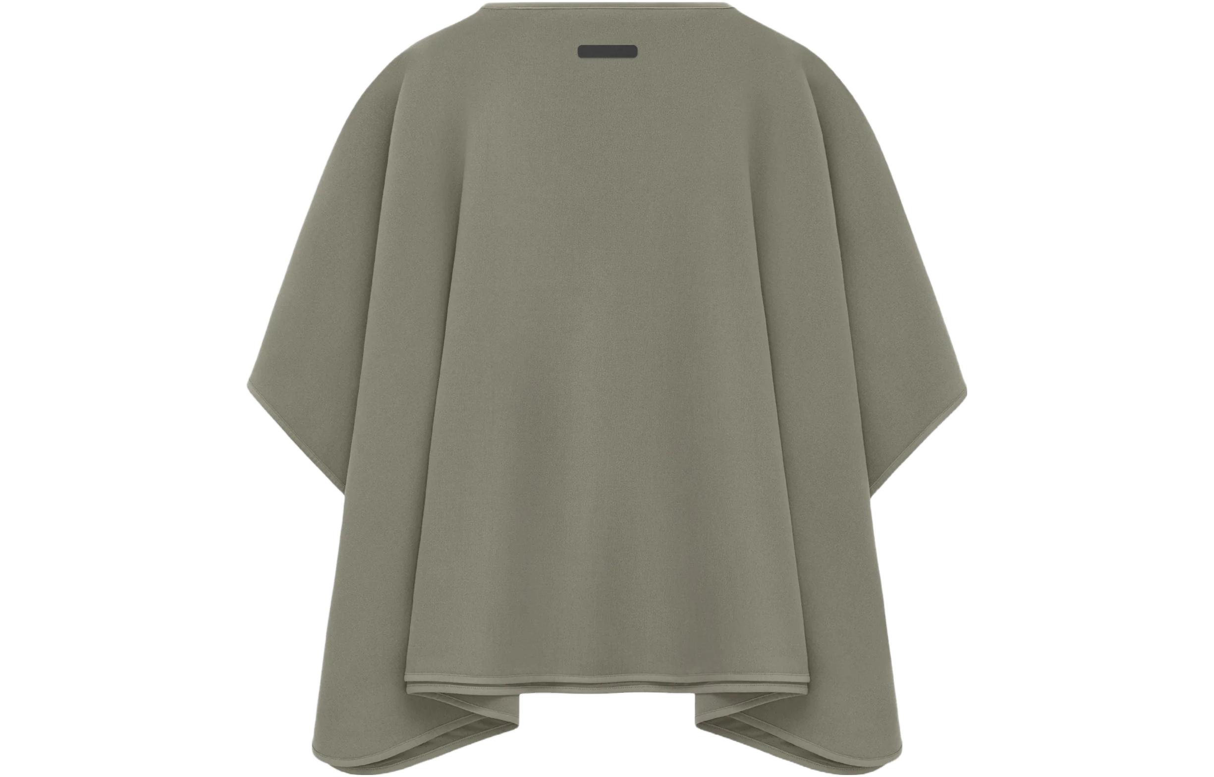 FEAR OF GOD - FEAR OF GOD フィアオブゴッド 23AW×adidas Athletics Suede Fleece Poncho アスレチック スエード フリースポンチョ IS8770 カーキ Adidas × Fear of God RARE Fear of God Athletics Suede Fleece