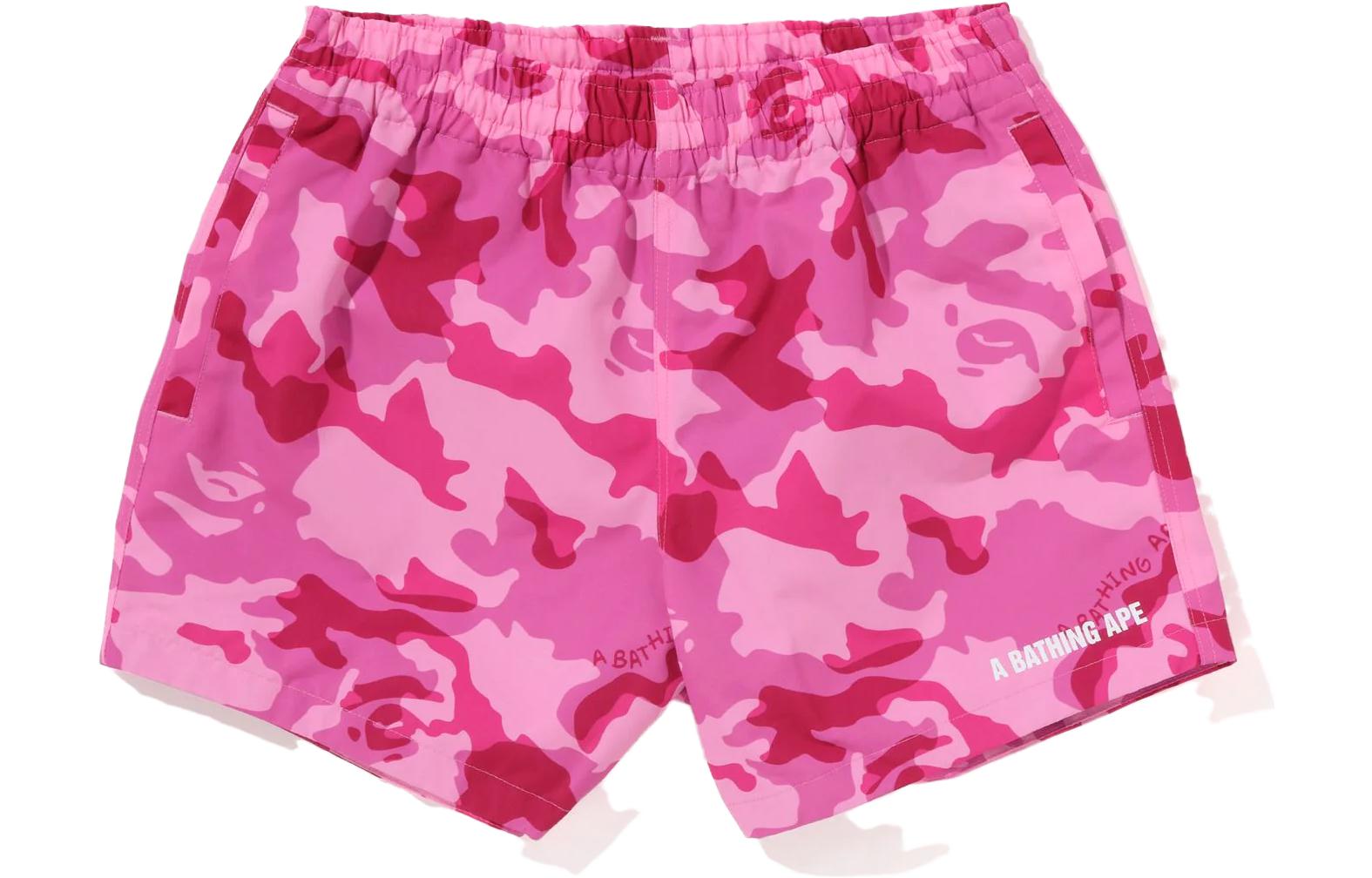 ♡PINK♡様ご確認用　A BATHING APE ワンピース2着 A BATHING APE Bape Casual Shorts Women's Pink - POIZON