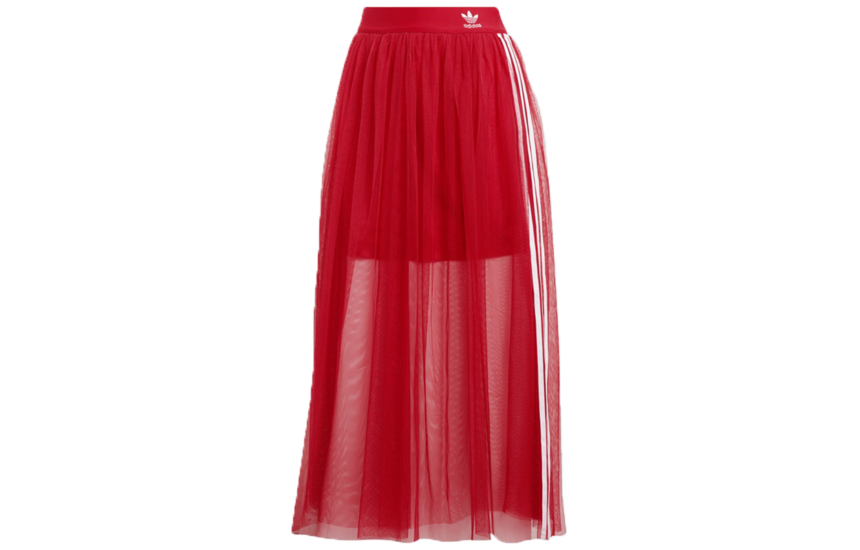 Adidas originals Layered Tulle Skirt 'Energy Pink' 32 - POIZON