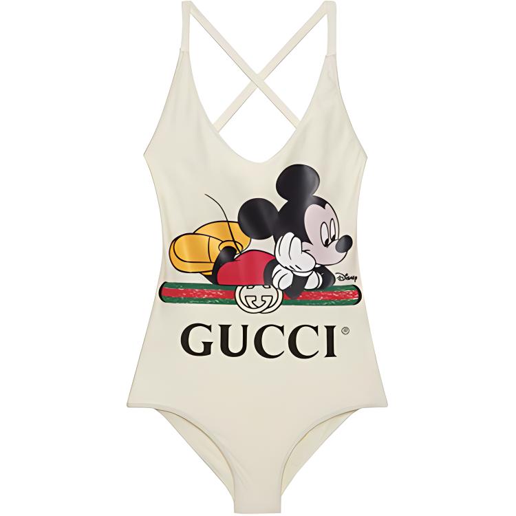 Gucci vs Disney 水着 Gucci vs Disney 水着 GUCCI X Disney Women's Mickey Print