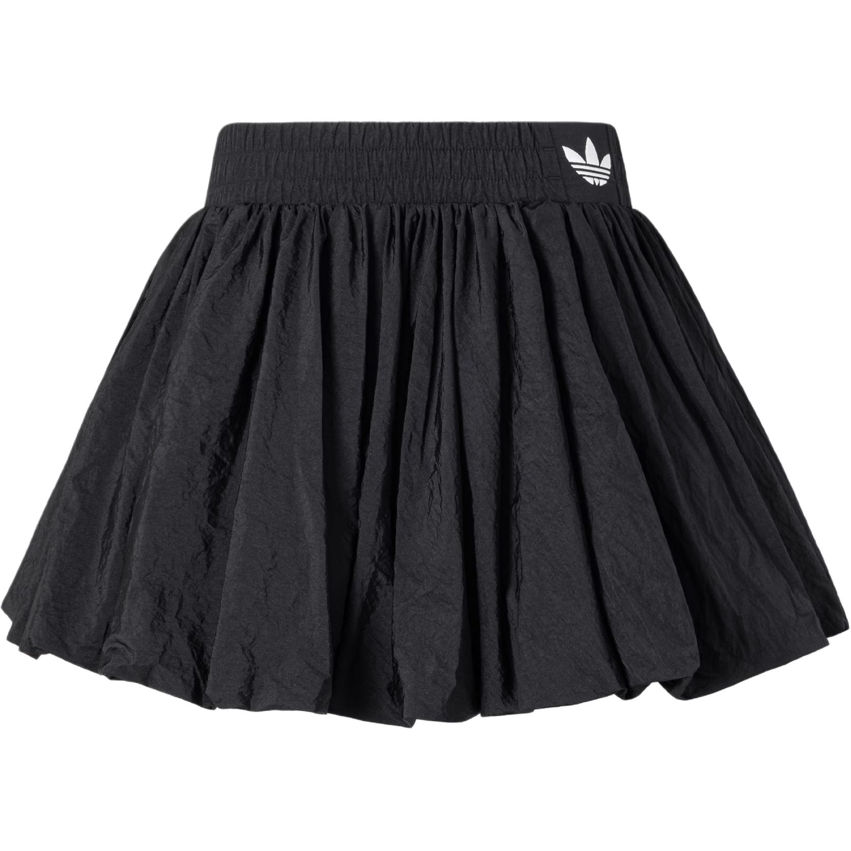 Adidas Originals SS24 Casual Short Skirts Women's Black - POIZON