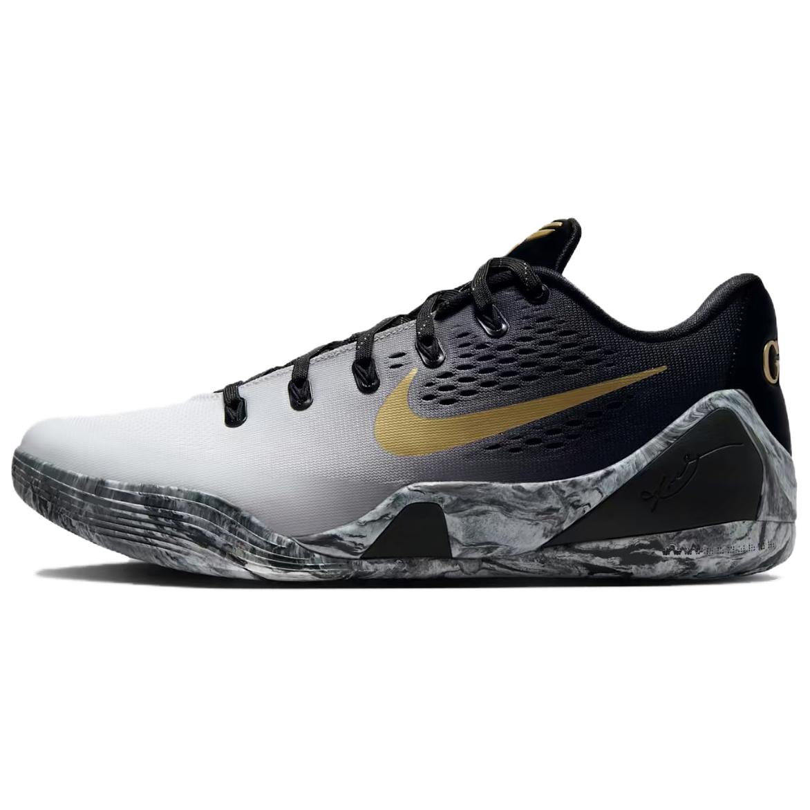 kobe bryant shoes white and gold