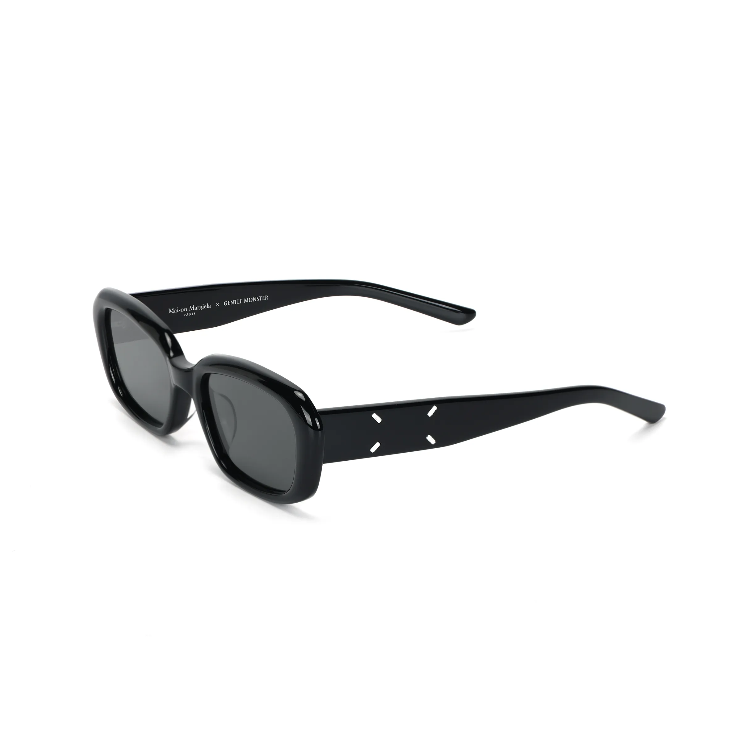 GENTLE MONSTER Square Sunglasses Unisex Black - POIZON