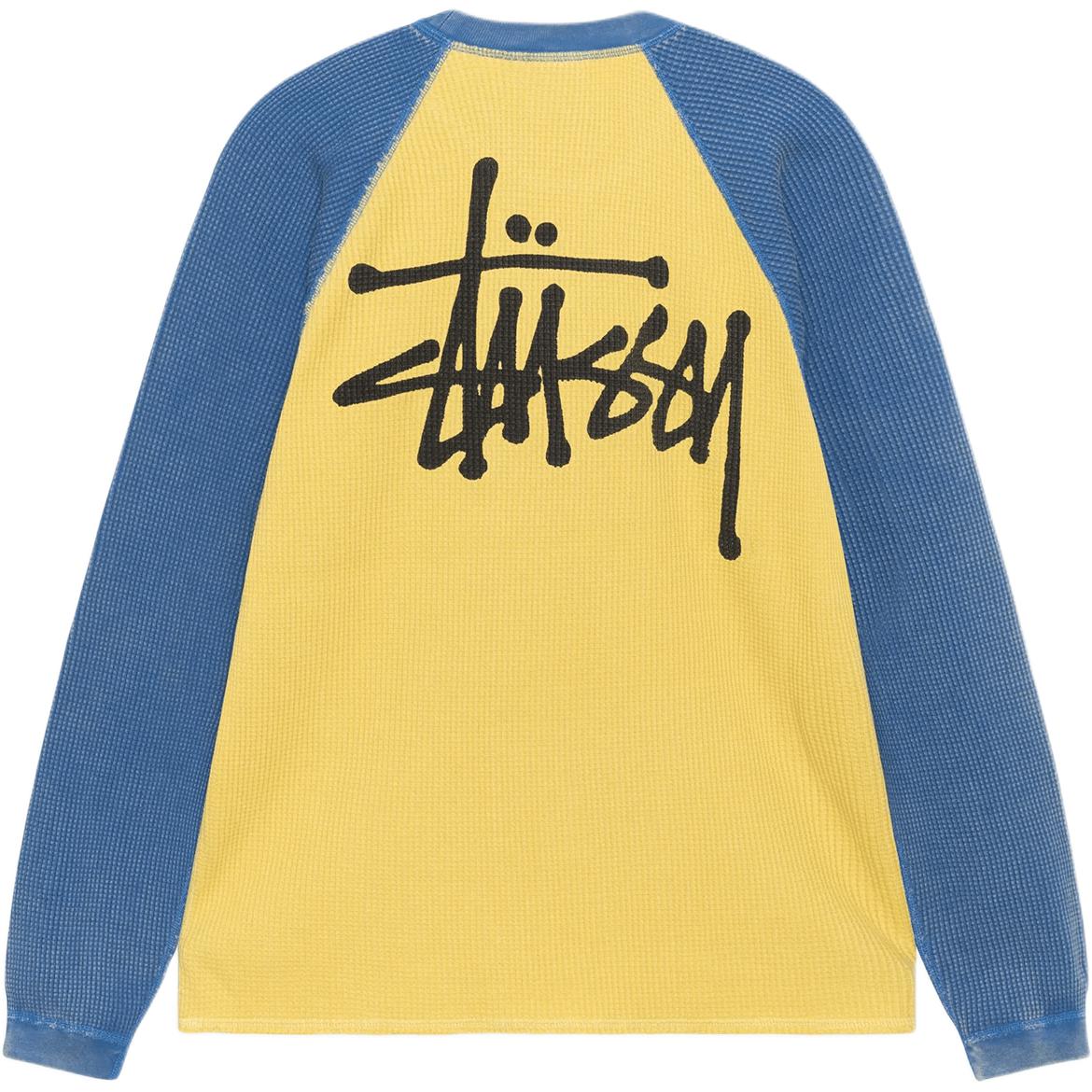 Stussy SS25 BASIC STÜSSY THERMAL 2 TONE T Shirt Unisex - POIZON