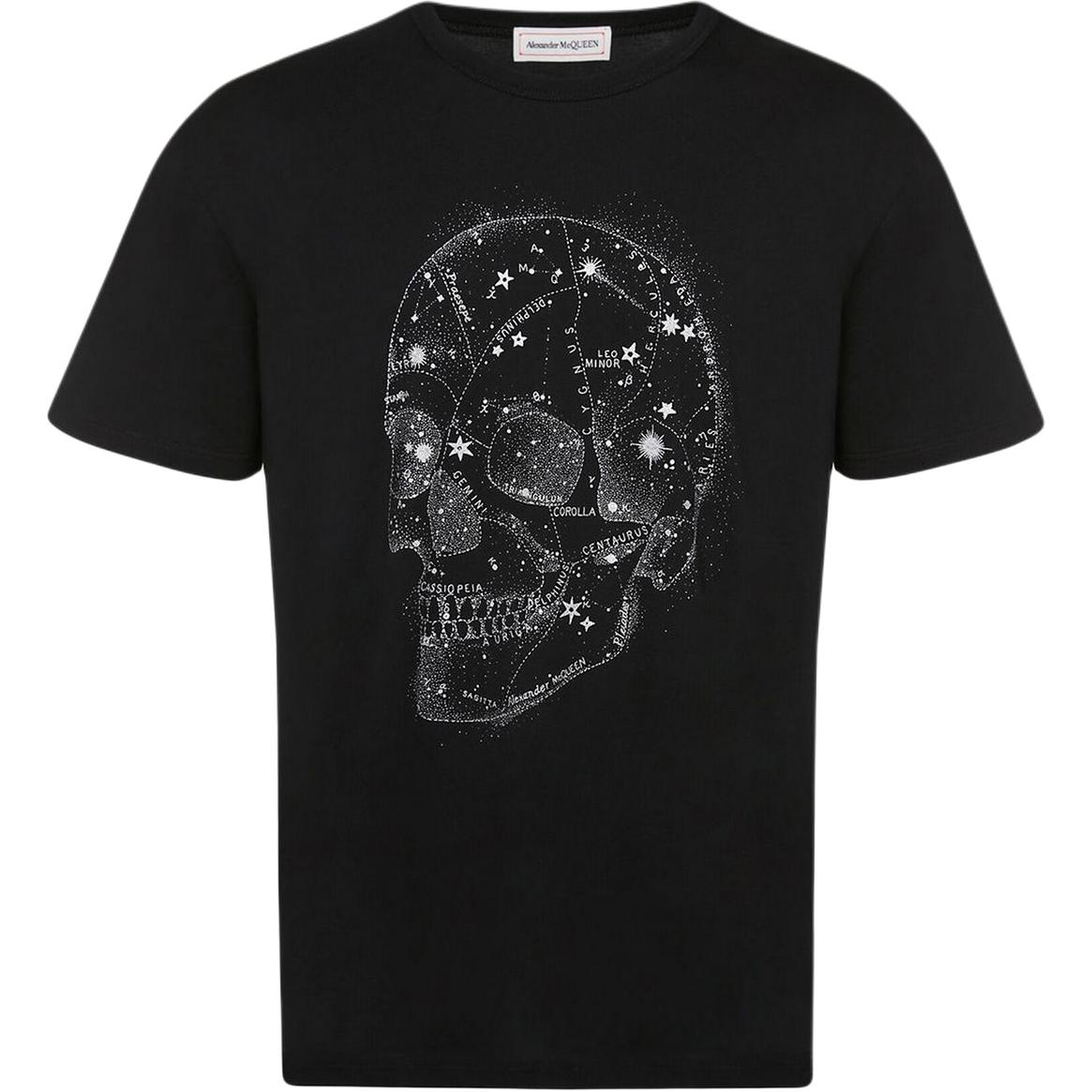 Alexander McQueen Skull Printed Crewneck T-Shirt - POIZON