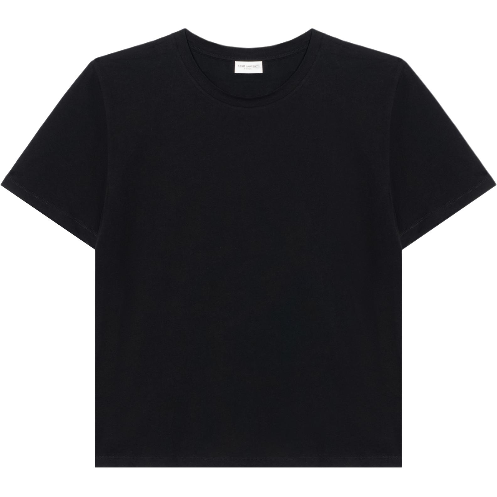 SAINT LAURENT T-Shirts Men Black - POIZON