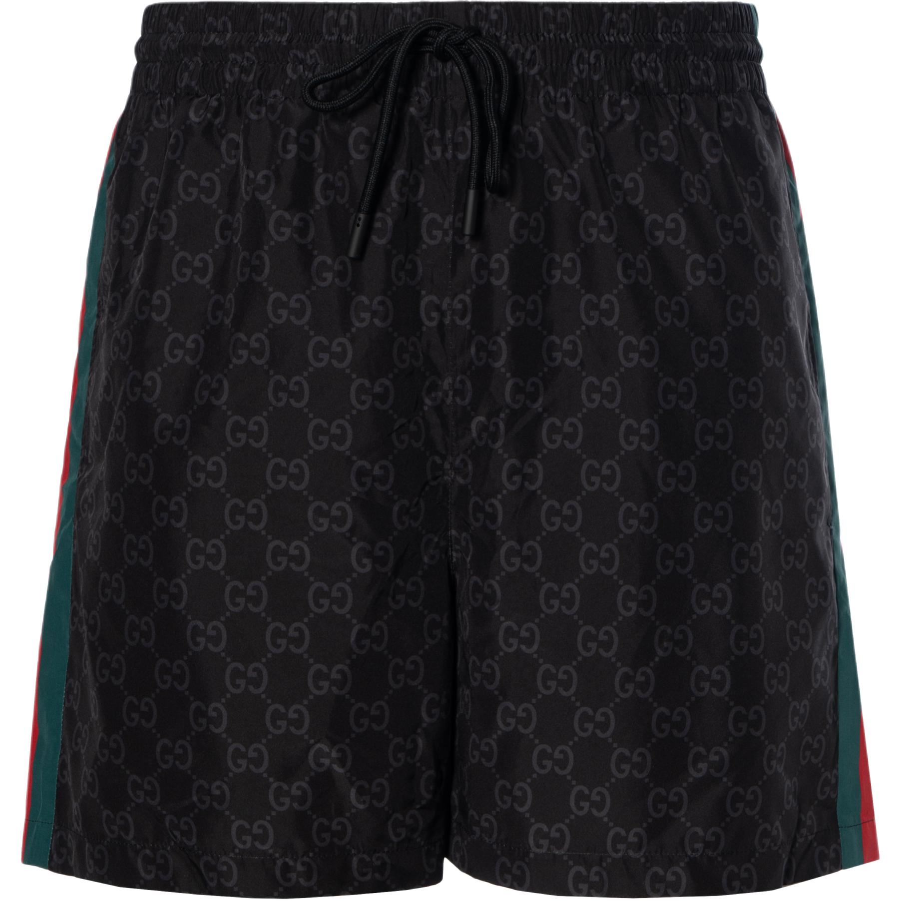 美品 GUCCI Psychedelic GG Nylon Shorts 44 Gucci GG Psychedelic Print Swim Shorts in Black for Men | Lyst