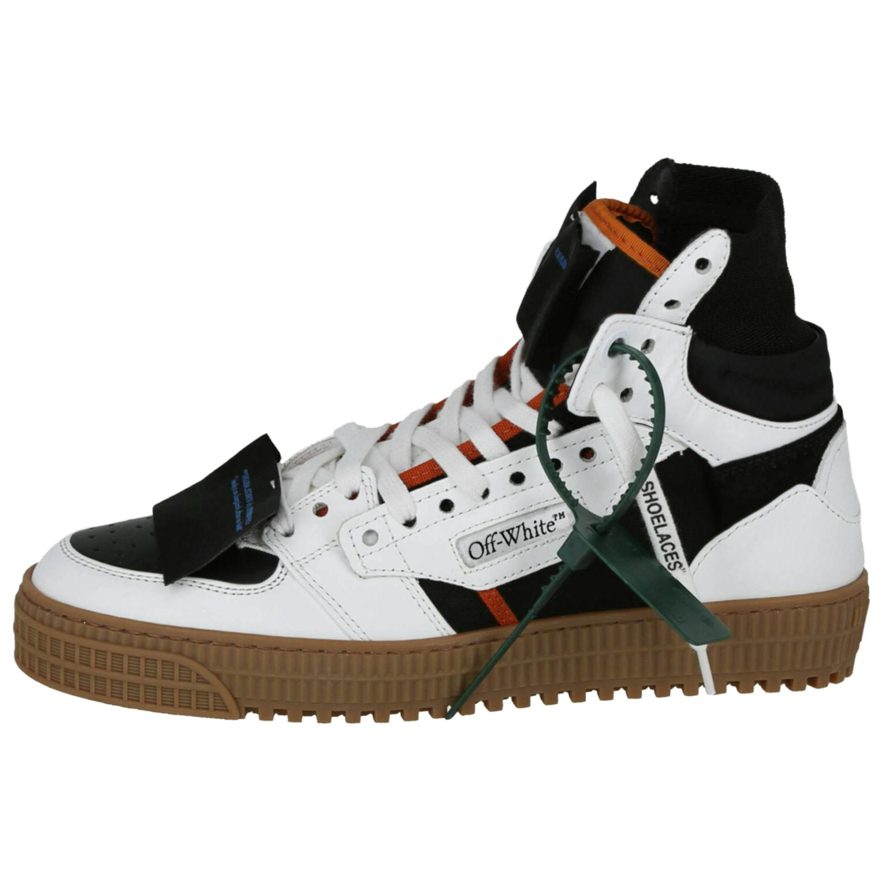 【Off White】 オフ スクラッチ OFF-WHITE 3.0 Off Court High-Top Sneaker White Black Women's
