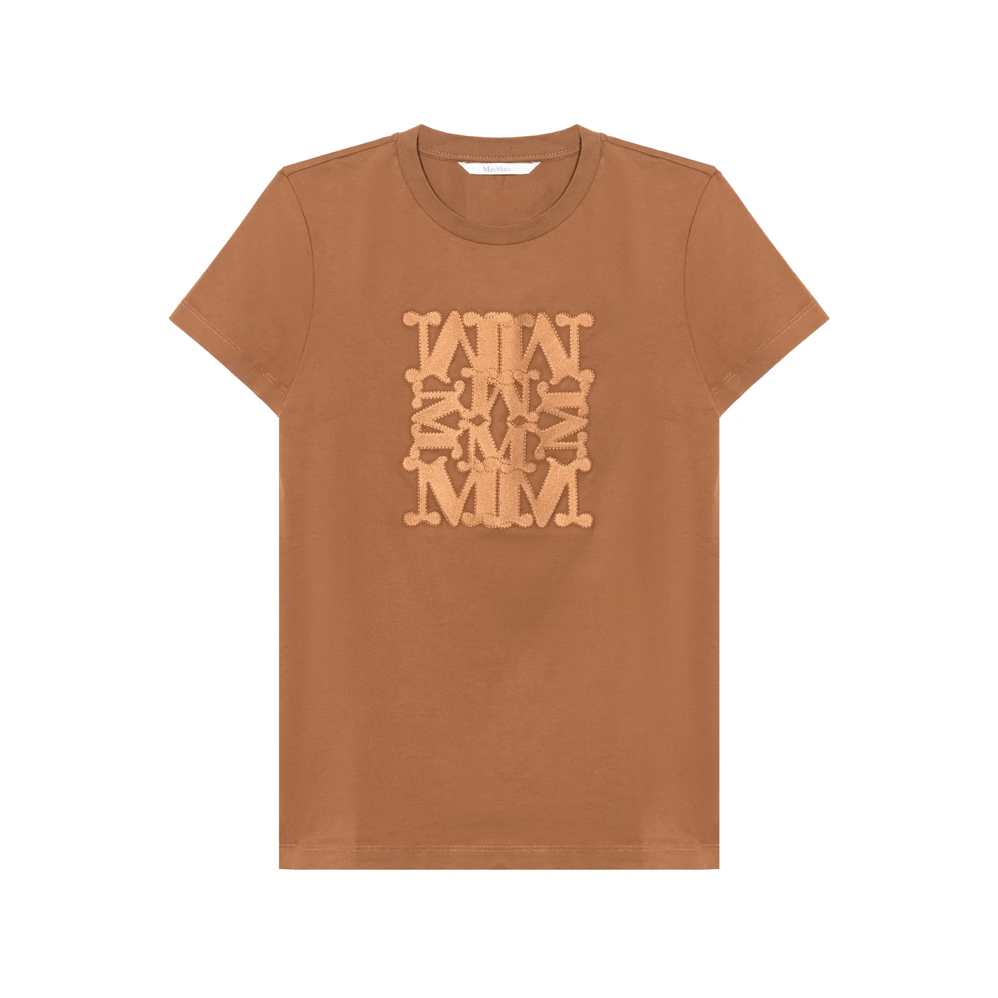 Tシャツ・カットソー Max Mara Max Mara T-shirts and Polos Brown T-shirt 'S MAX MARA Max Mara Brown T-shirt and Polo of Women