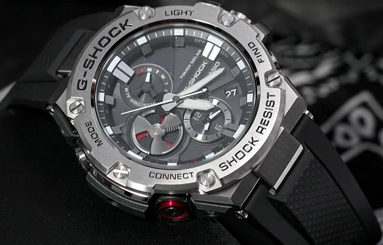Casio G SHOCK G Steel GSTB100 1A-3