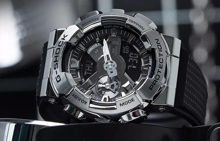 Casio G SHOCK GM110 1A-2