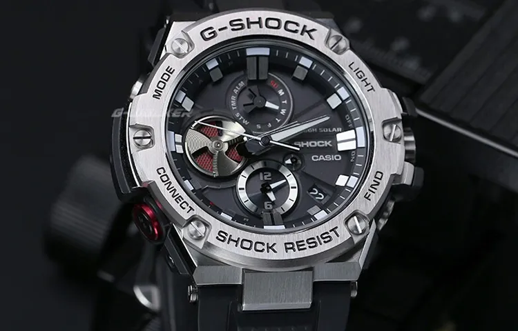 Casio G SHOCK G Steel GSTB100 1A-2