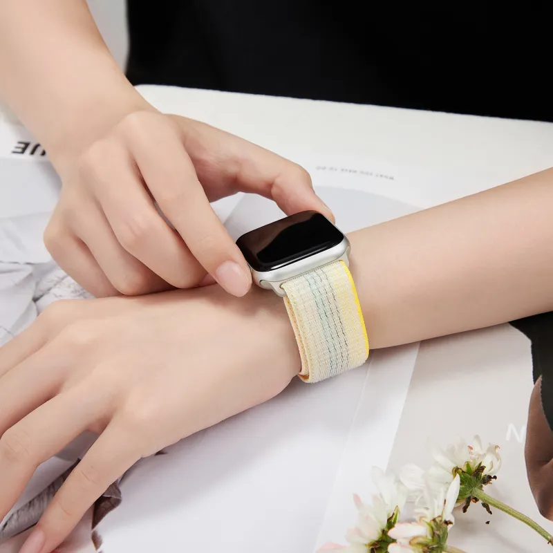 ZHISHENG Apple Compatibility Watch Band 38 49MM Watch Dial All Nylon Material-3