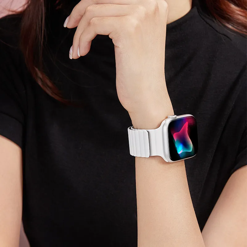 ZHISHENG Apple Compatibility Watch Band 38/40/41 All Silicone Material-6