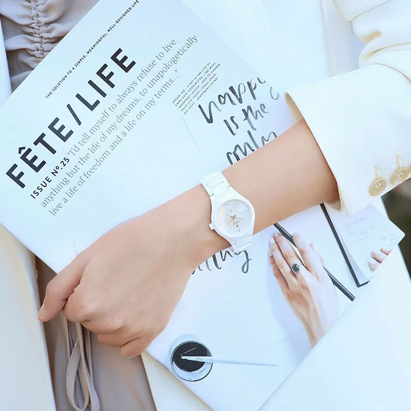 RADO Realme Collection Automatic Mechanical Movement Women's Watch Watch 30mm White Dial-1