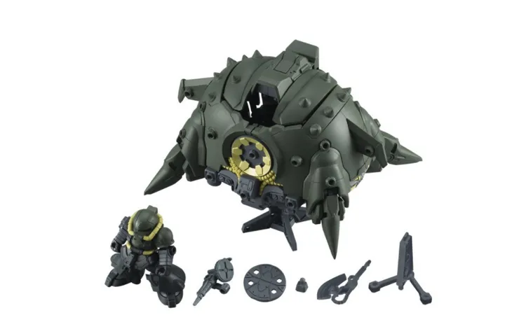 BANDAI MSE EX Edition Mobile Suit Gundam Character MS Team 08 Model Kits-4