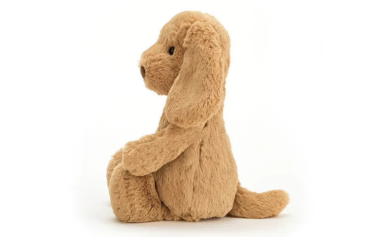 JELLYCAT Bashful Toffee Puppy Stuffed Animal-1