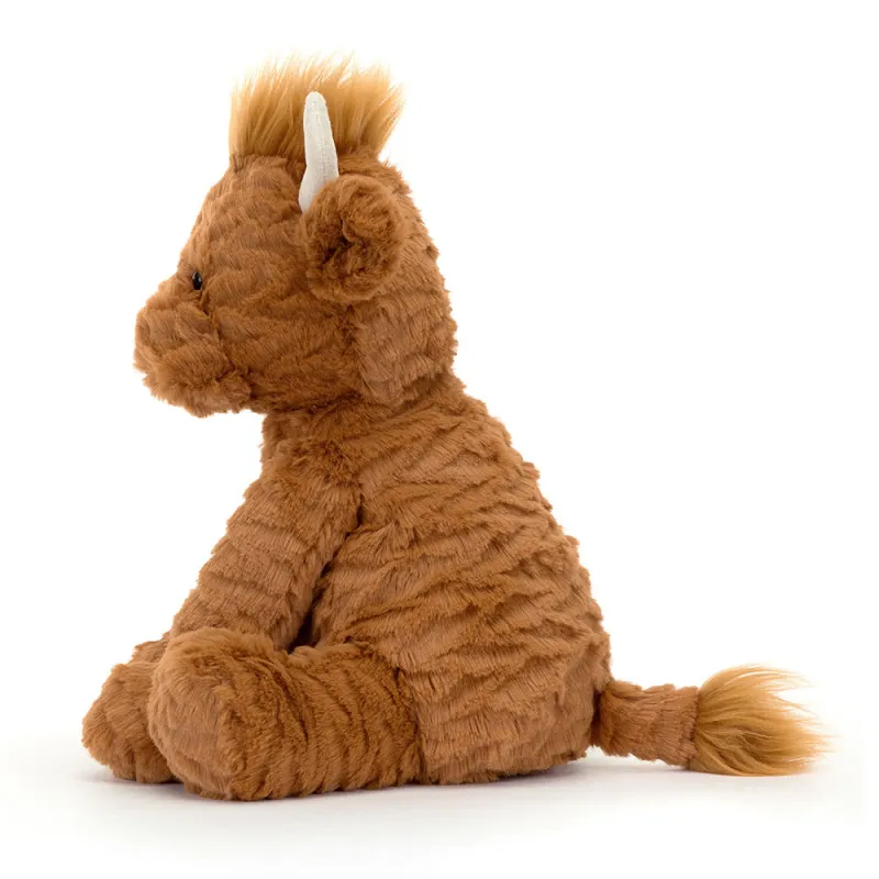 JELLYCAT Fuddlewuddle Highland Cow Plush Toy-1