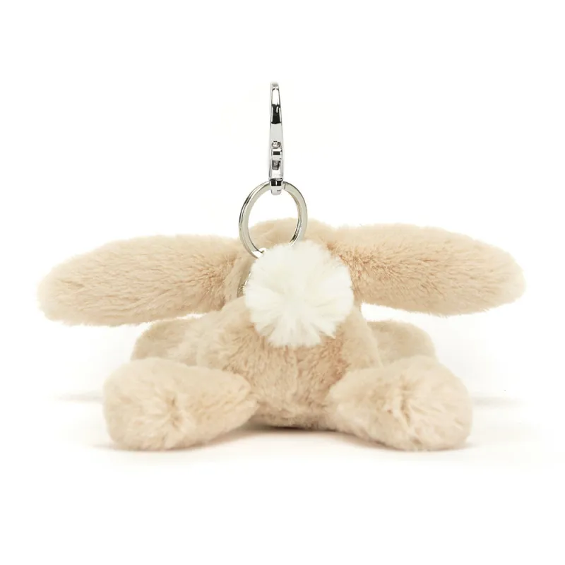 JELLYCAT Smudge Rabbit Bag Charm-3