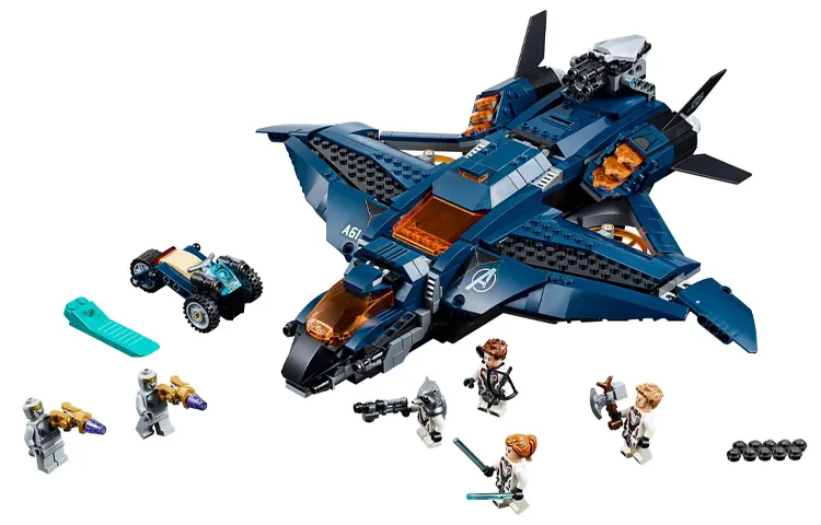 LEGO Super Hero Collection Marvel The Avengers Kun Style Fighter Building Blocks 838 Pcs 76126-2