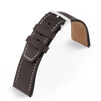 MILANQIAN M&Q Huawei Compatibility Watch Band 22mm Genuine Leather Material