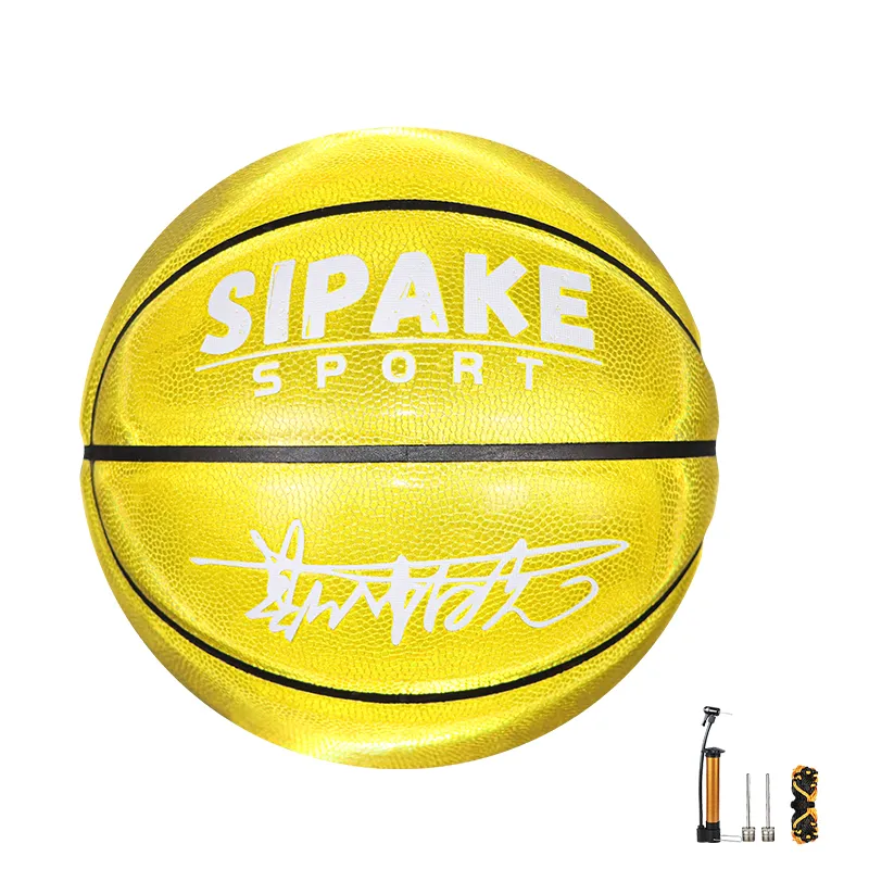 SIPAKESPORT Basketball Size 7 Ball Reflective Unisex-2
