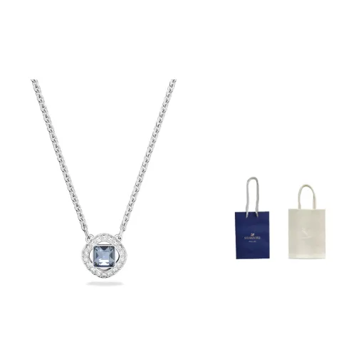 Swarovski Una Angelic Rhodium Plated Necklaces Women's