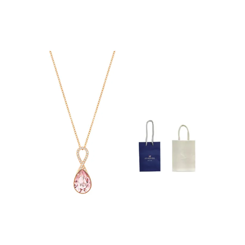 Swarovski FANTASIZE Swarovski Element Necklaces Women's Rose Gold-3