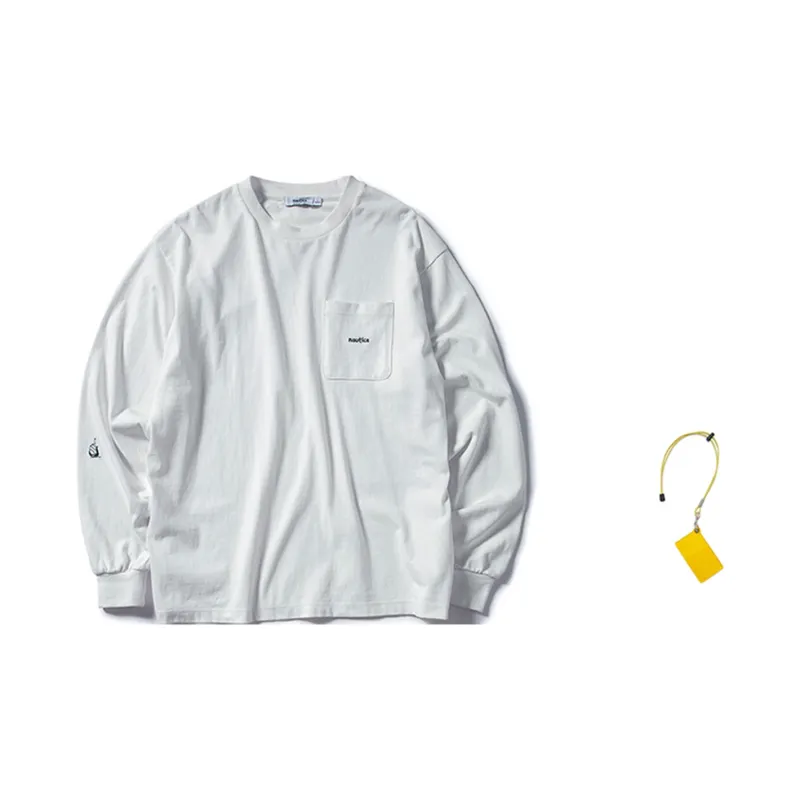 Nautica White Sail T Shirt Unisex-0