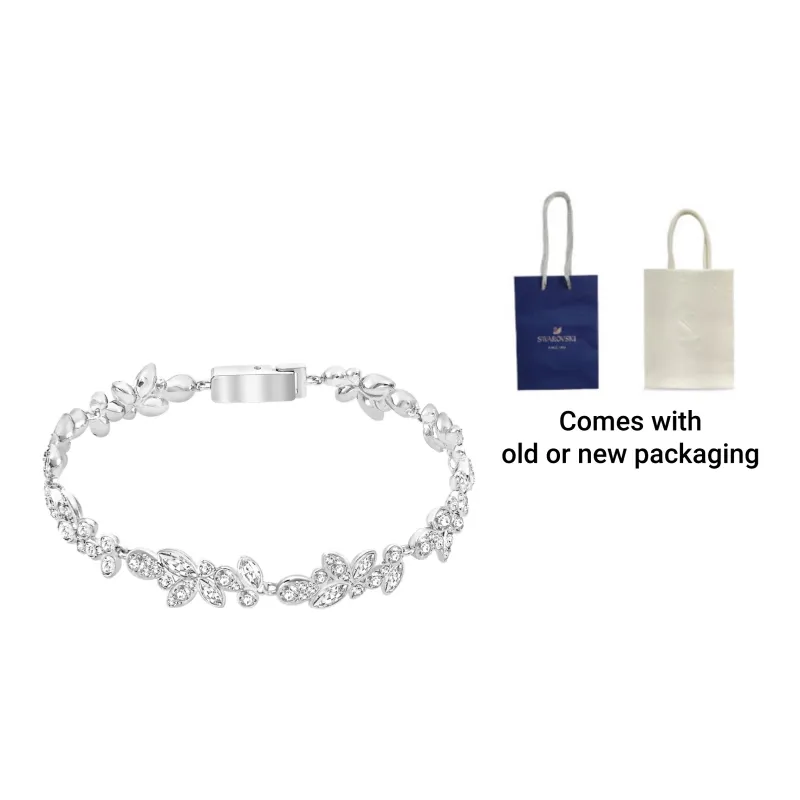 Swarovski Rhodium Plated Bracelets Women's-3