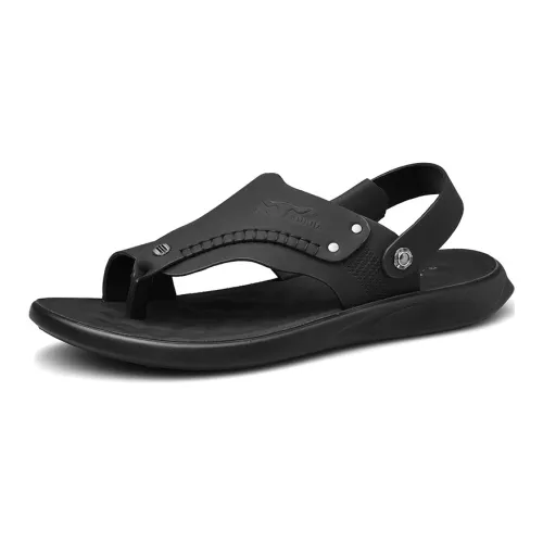 G.N.SHIJIA Stitching Odor Resistant Slip Resistant Flip Flops Men's