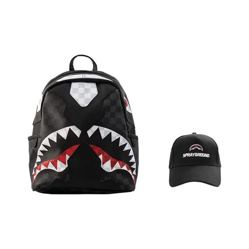 SPRAYGROUND PVC Backpack Regular Unisex Black-5