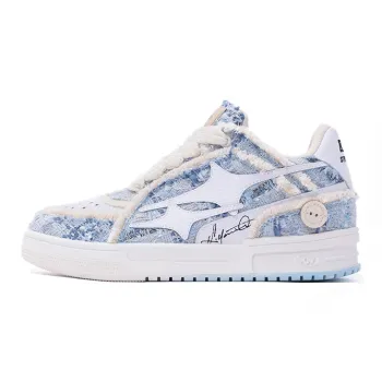 KILLWINNER Noah's Ark Skateboard Shoes Unisex Low Top Blue
