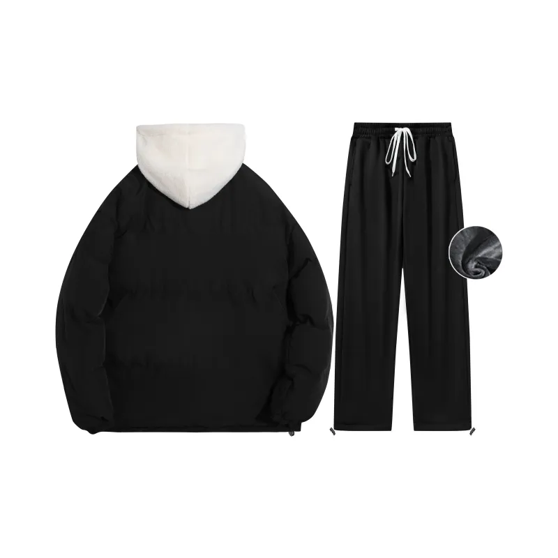 STNW Mock Two Piece Set Fall And Winter Unisex-2