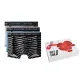 3 Pack (Space Black Stripes+Cobalt Blue+Coconut Gray)-Box Combo Set