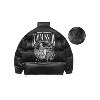 HARSH AND CRUEL Puffer Jackets Unisex