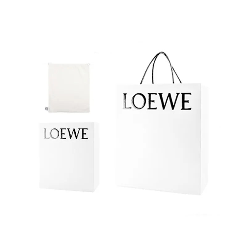 LOEWE Puzzle Pressed Suede Handbag Portable Crossbody Bag Shoulder Bag Large Size Men's Cognac-7