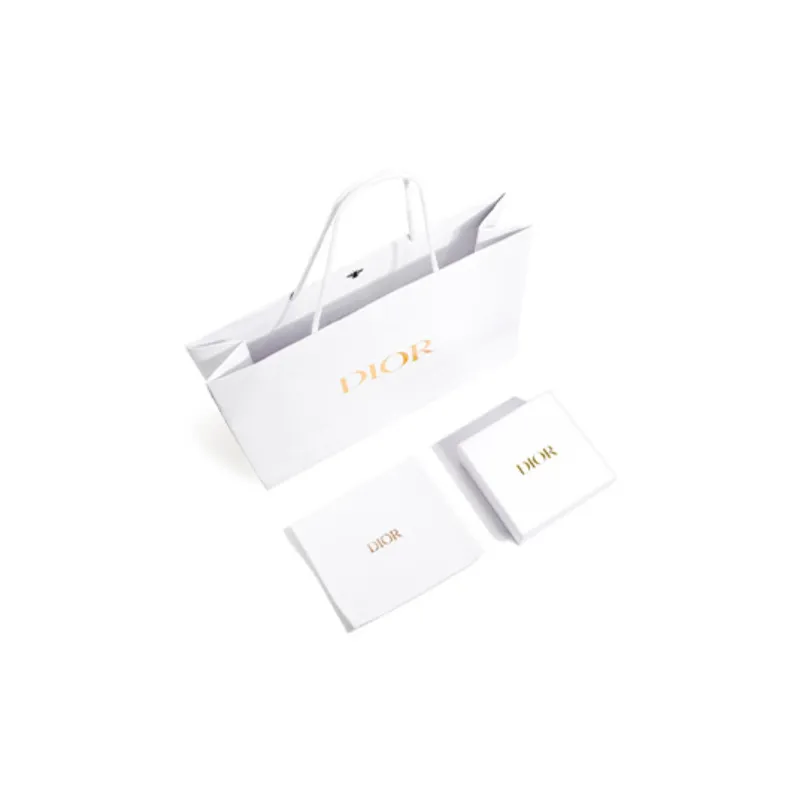 DIOR Miss Dior Quilting Calfskin Handbag Shoulder Bag Women's White-6